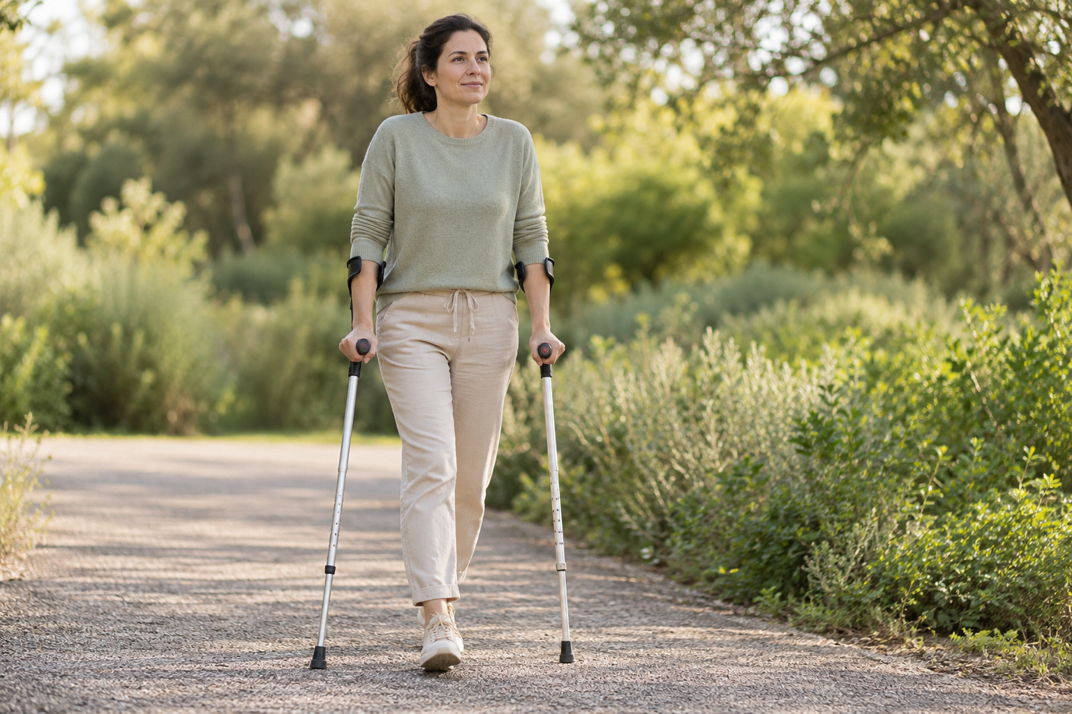 Reprise de la marche après une fracture intra-articulaire du fémur