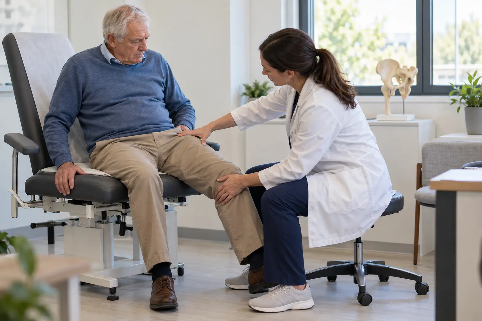 Diagnostic d’une fracture pertrochantérienne ou intertrochantérienne