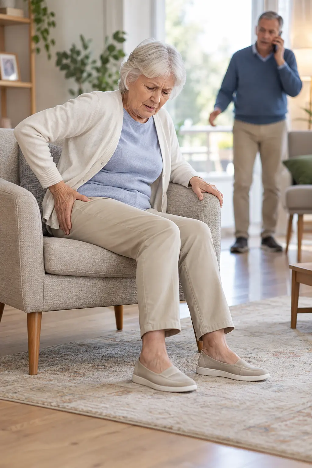 Symptômes d’une fracture pertrochantérienne ou intertrochantérienne