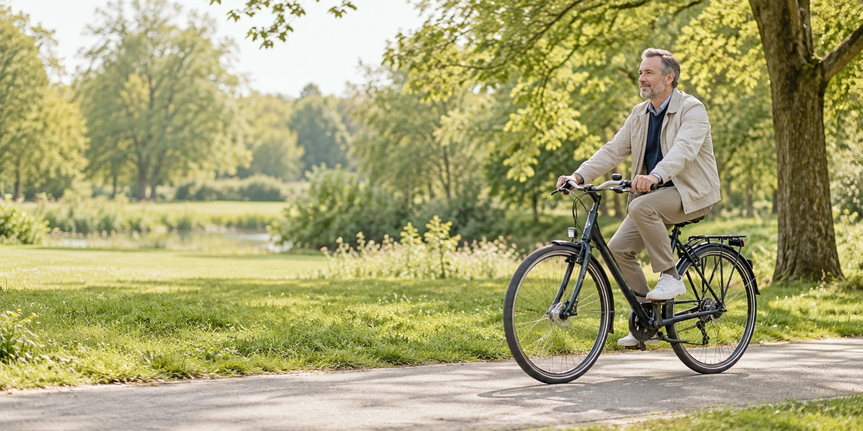 Syndrome fémoro-patellaire : activité à vélo adaptée au rythme du patient